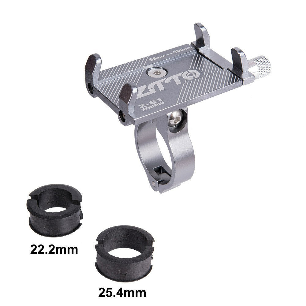ZTTO Z81 For 60-110mm Mobile Phone Holder Aluminum Alloy Bike Mount Cycling Accessories ZTTO Z81 For 60-110mm Mobile Phone Holder Aluminum Alloy Bike Mount Cycling Accessories